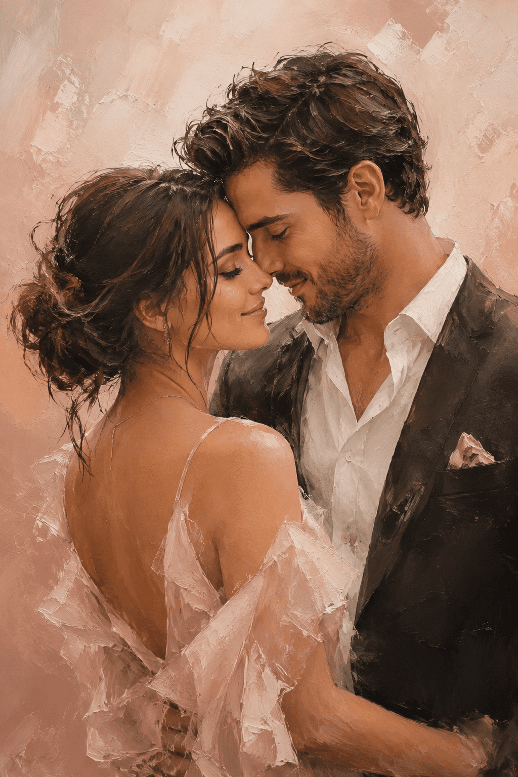 Framory framed couple portrait — the kind of anniversary gift that lives on the wall forever.