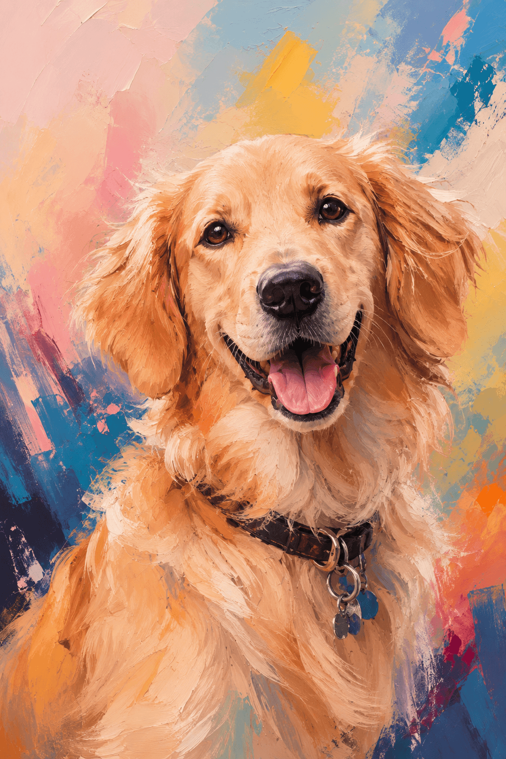 Framory framed pet portrait — the gift that makes pet people cry in the best way.